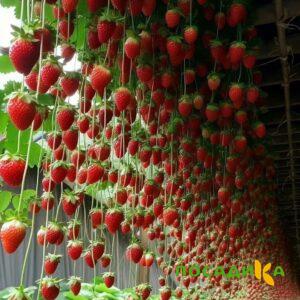 Клубника ампельная Анастасия купить по цене от 370р. в интернет-магазине «Посадика» с доставкой почтой в в Тобольске и по всей России – [изображение №1].