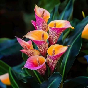 Калла Оникс купить по цене от 450р. в интернет-магазине «Посадика» с доставкой почтой в в Тобольске и по всей России – [изображение №1].